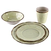 rustic melamine plates